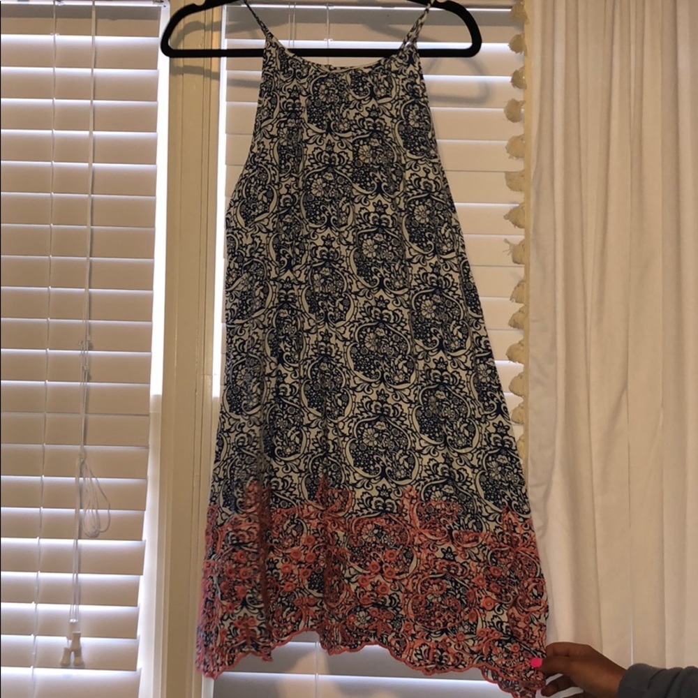 Floral pattern dress